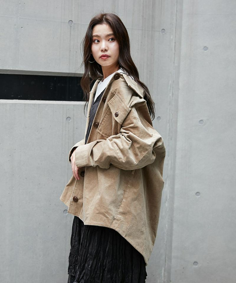 コーデュロイCPOシャツジャケット