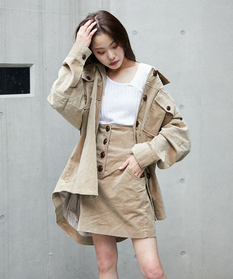 コーデュロイCPOシャツジャケット