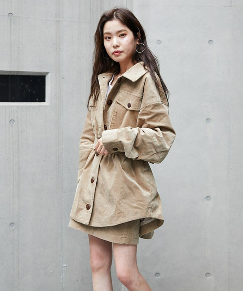 コーデュロイCPOシャツジャケット