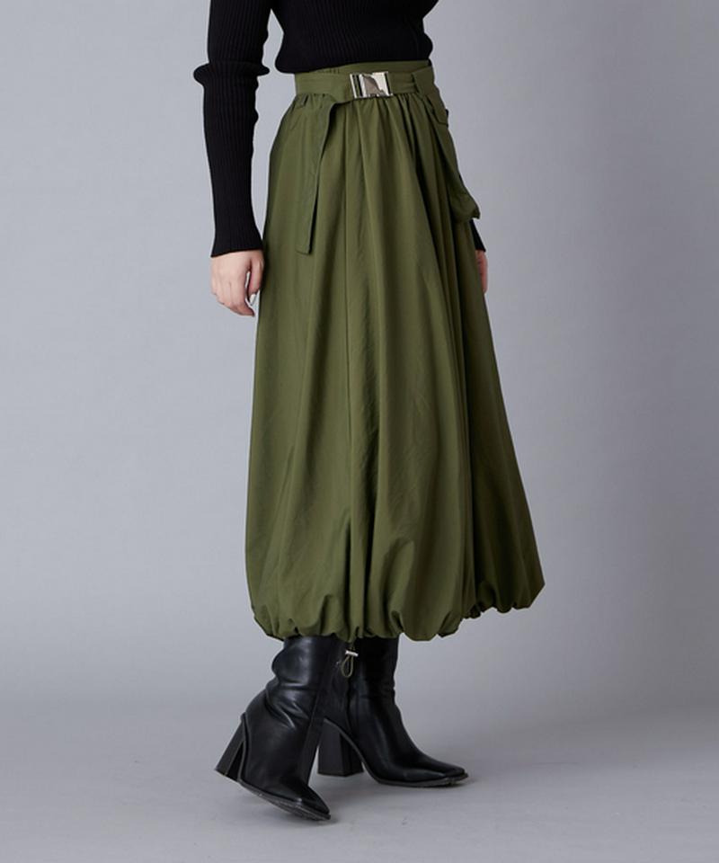 ポケットベルト付きバルーンスカート