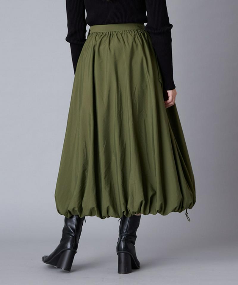 ポケットベルト付きバルーンスカート