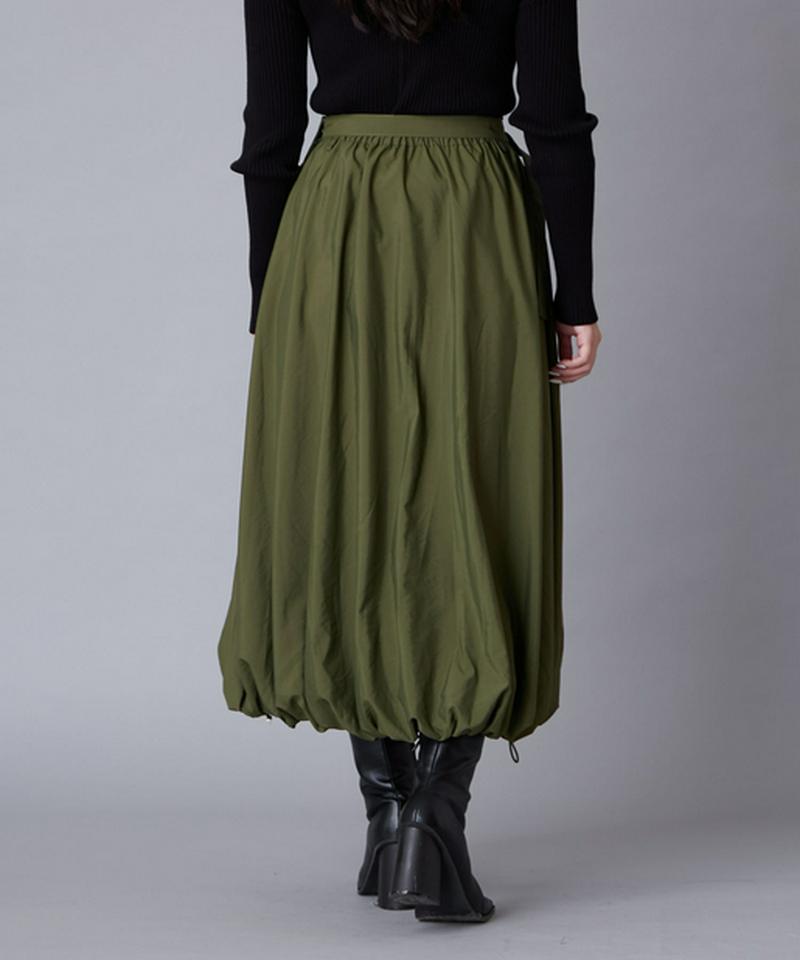 ポケットベルト付きバルーンスカート