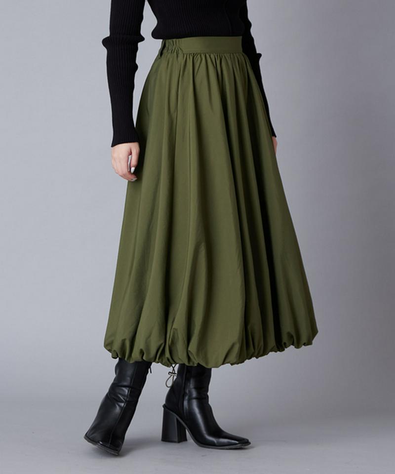 ポケットベルト付きバルーンスカート
