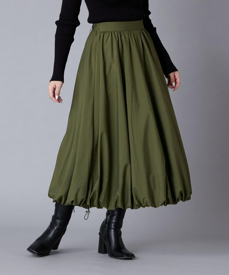 ポケットベルト付きバルーンスカート