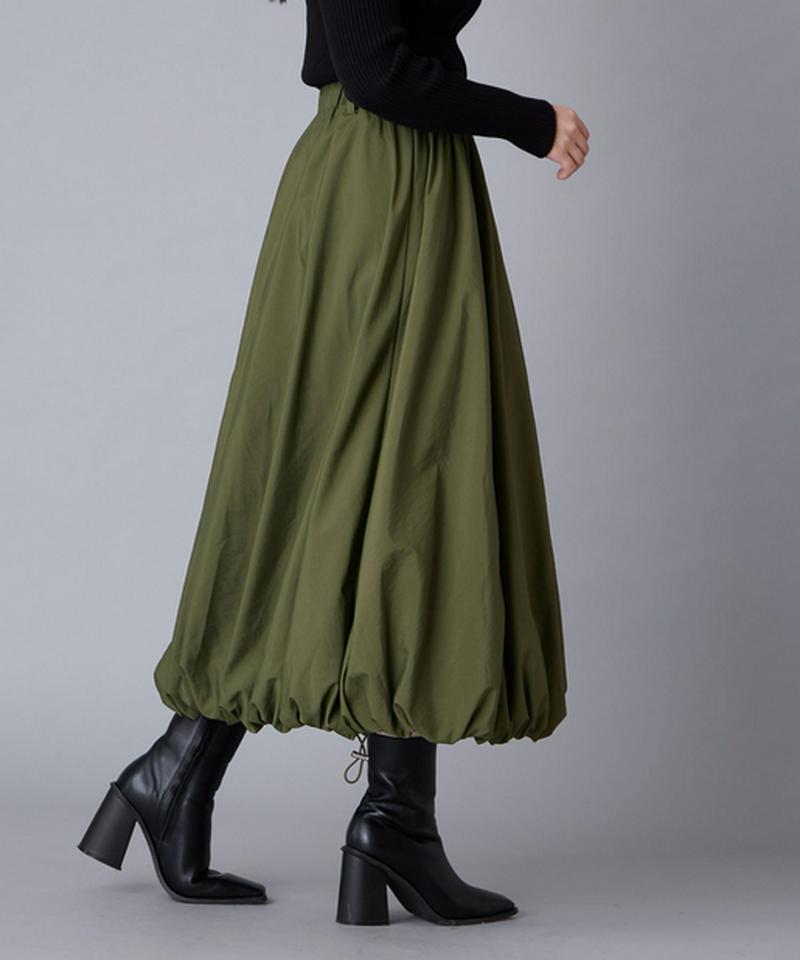 ポケットベルト付きバルーンスカート