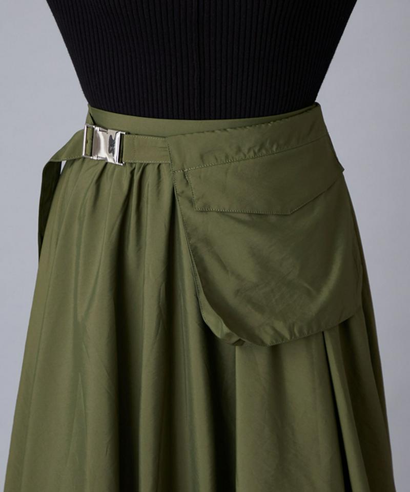 ポケットベルト付きバルーンスカート