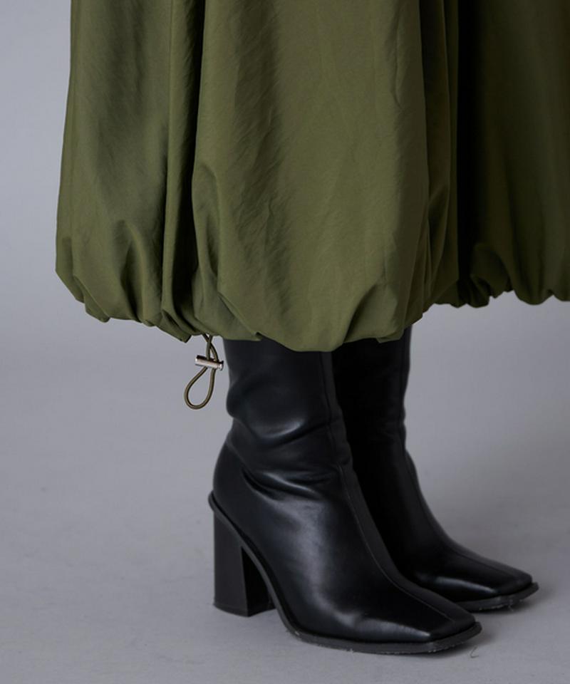 ポケットベルト付きバルーンスカート