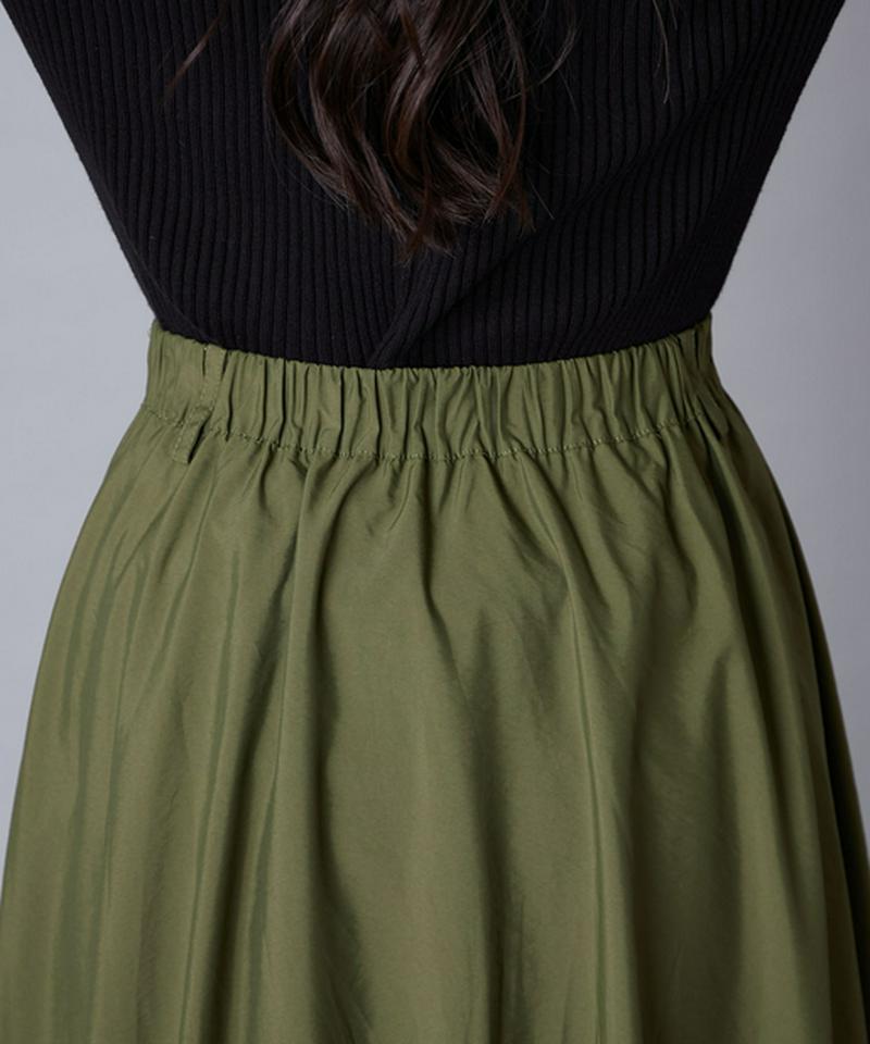 ポケットベルト付きバルーンスカート