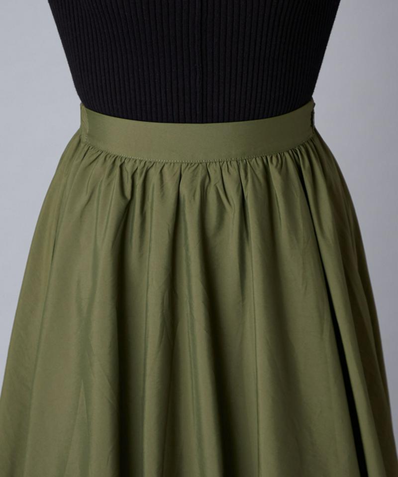 ポケットベルト付きバルーンスカート