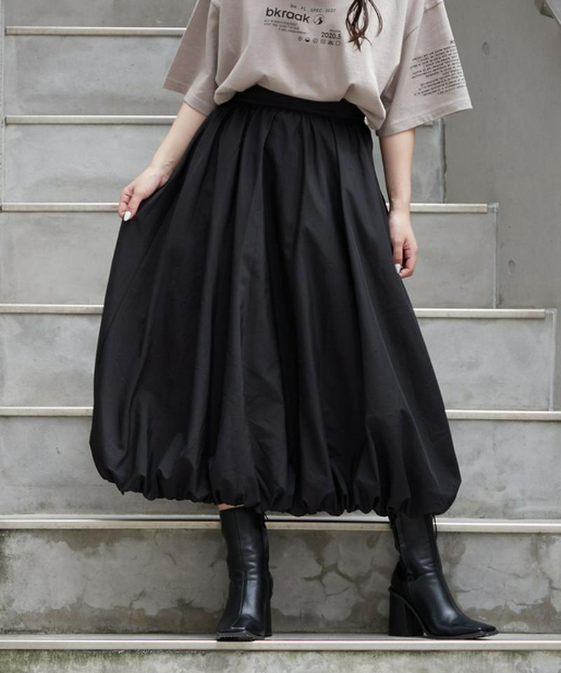 ポケットベルト付きバルーンスカート