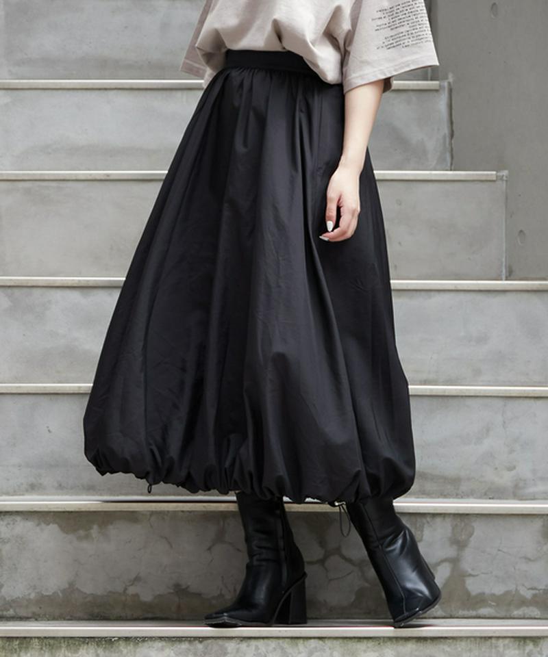 ポケットベルト付きバルーンスカート