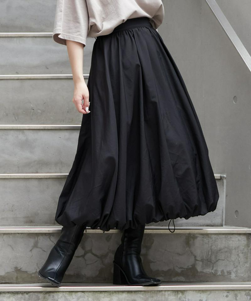 ポケットベルト付きバルーンスカート