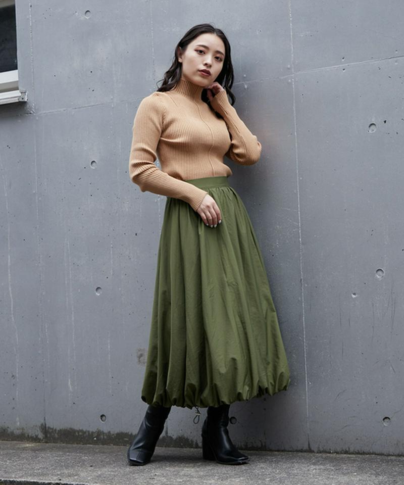 ポケットベルト付きバルーンスカート