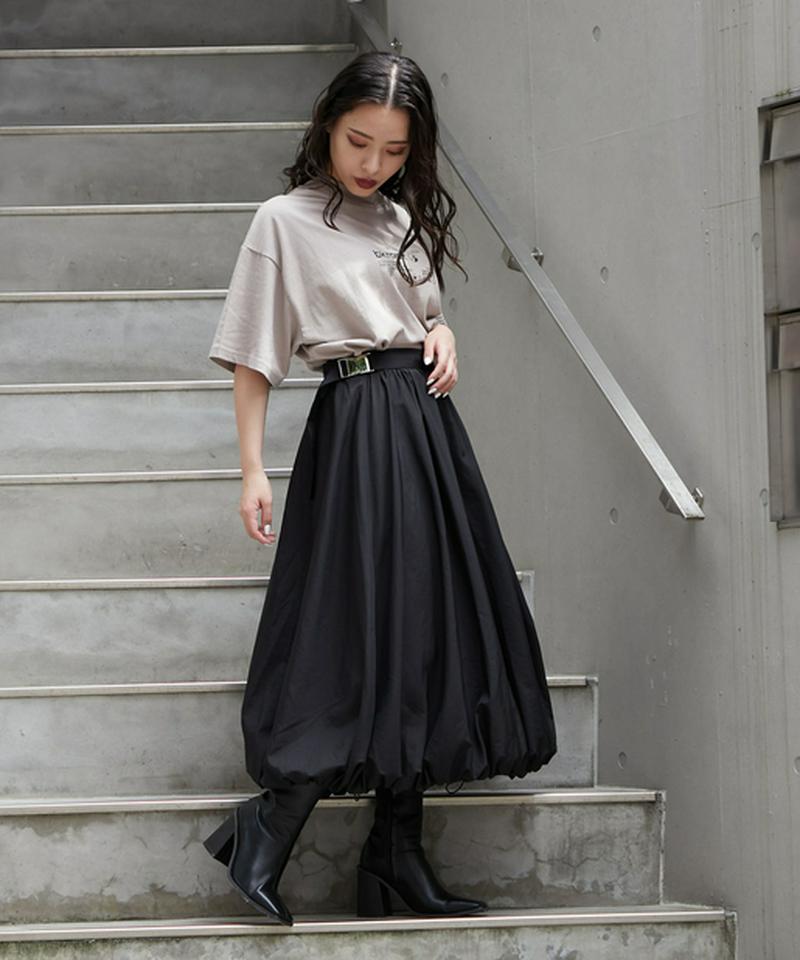 ポケットベルト付きバルーンスカート