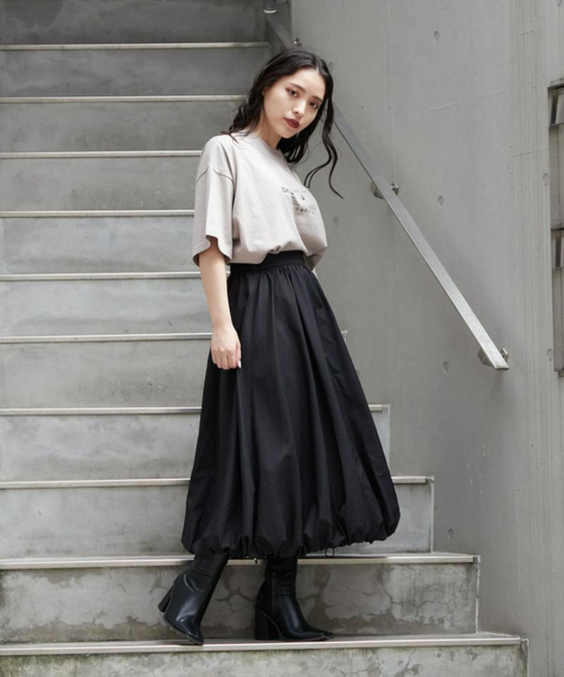 ポケットベルト付きバルーンスカート