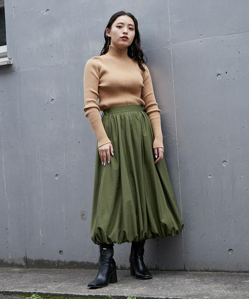 ポケットベルト付きバルーンスカート