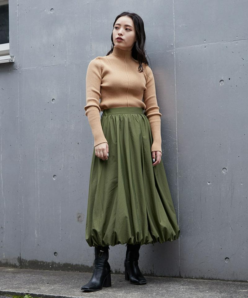 ポケットベルト付きバルーンスカート