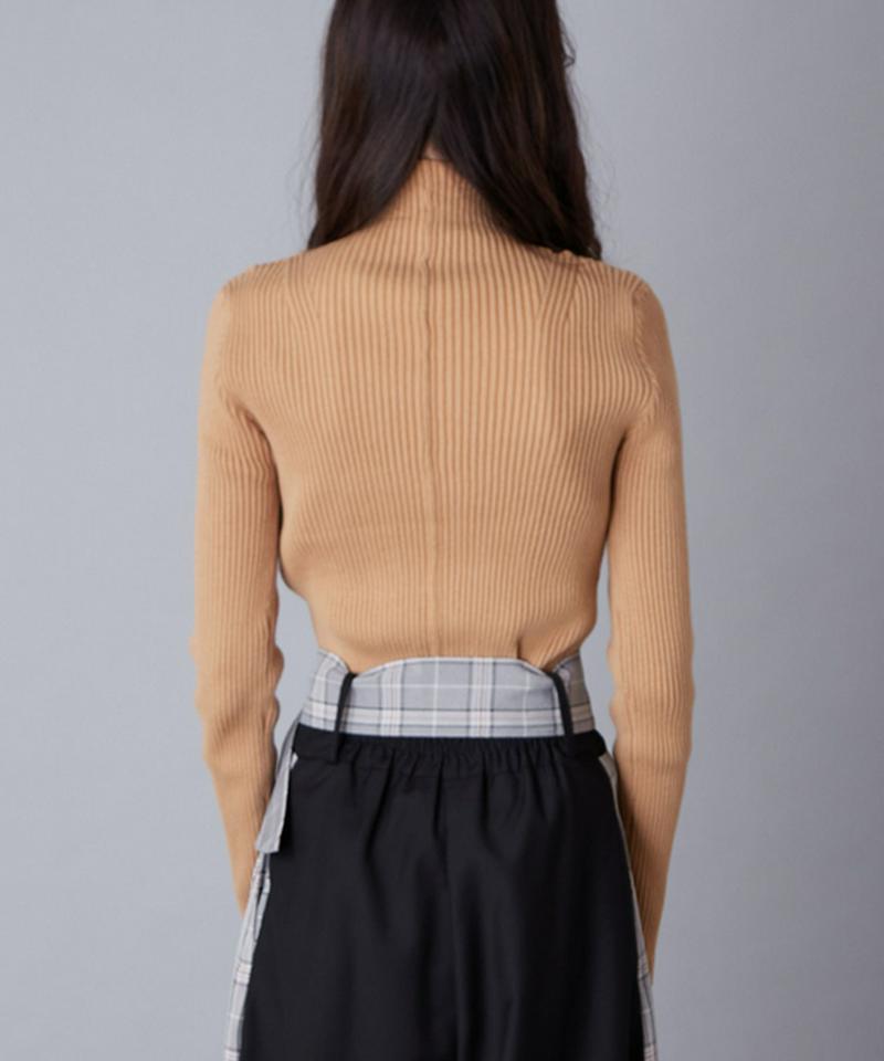 ボックスプリーツワイドパンツ