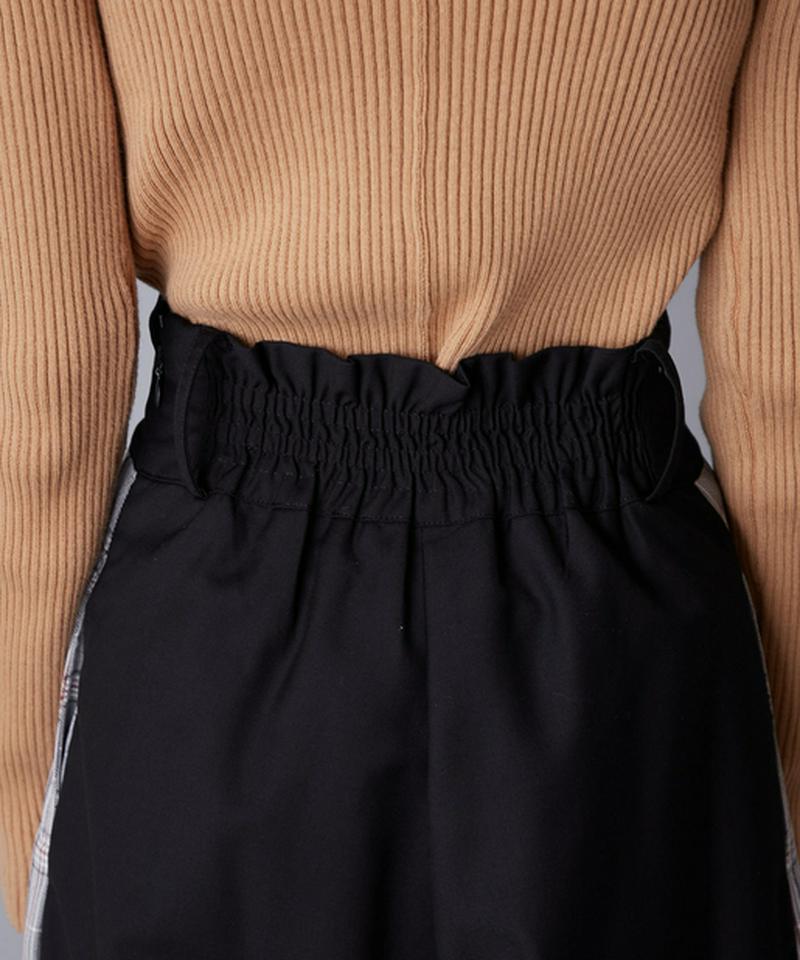 ボックスプリーツワイドパンツ