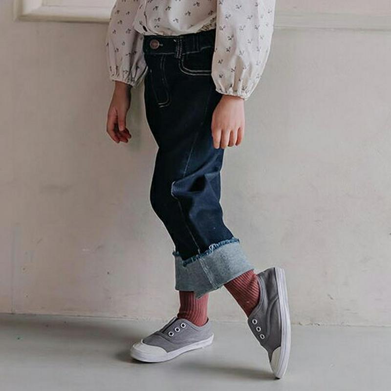 【新作10%OFF】ダメージロールアップデニムパンツ・u04999 キッズ【3~8才】【pt】【ボトムズ パンツ ズボン ダメー