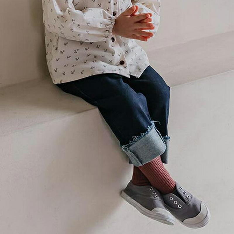 【新作10%OFF】ダメージロールアップデニムパンツ・u04999 キッズ【3~8才】【pt】【ボトムズ パンツ ズボン ダメー