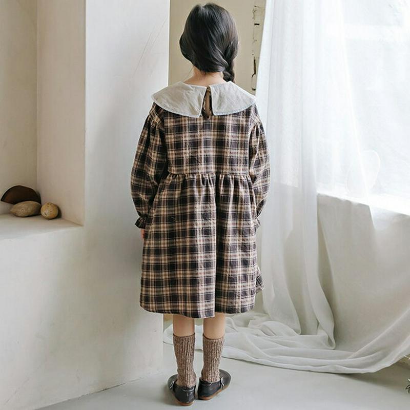 【新作10%OFF】Foxポイントカラーワンピース・u05013 キッズ【3~8才】【ops】【ワンピース ロングワンピース 長