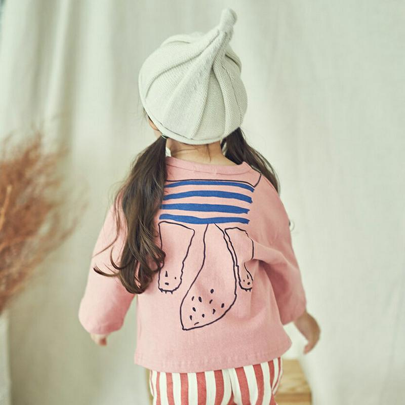【新作10%OFF】プリントTシャツ・u04959 キッズ【3~8才】【tops】【トップス Tシャツ 長袖 ロングスリーブ ラ
