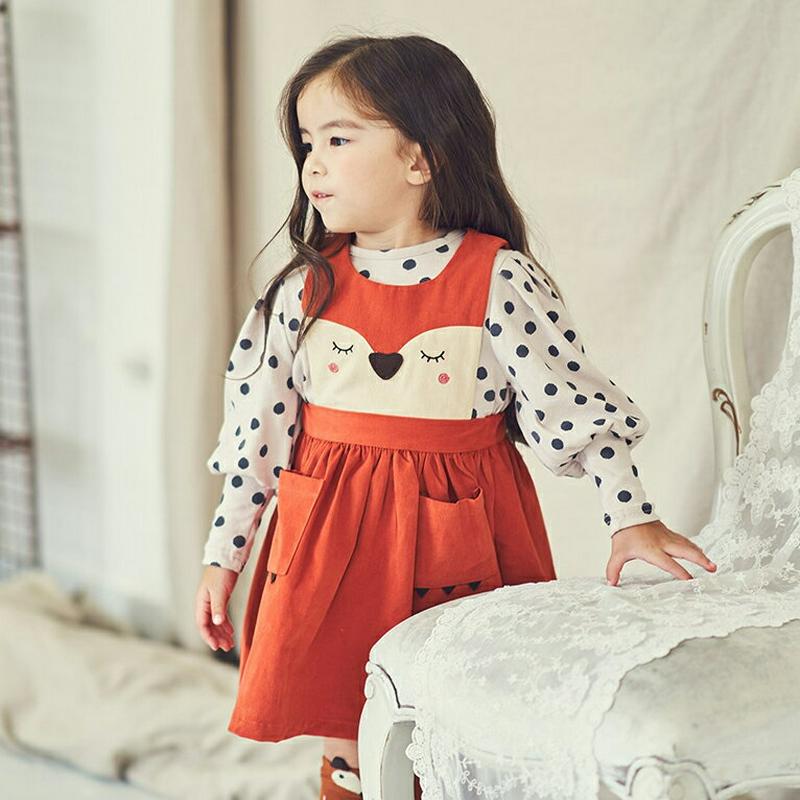 【新作10%OFF】foxワンピース・u04957 キッズ【3~8才】【ops】【ワンピース ミディ丈 ミディワンピース スリー