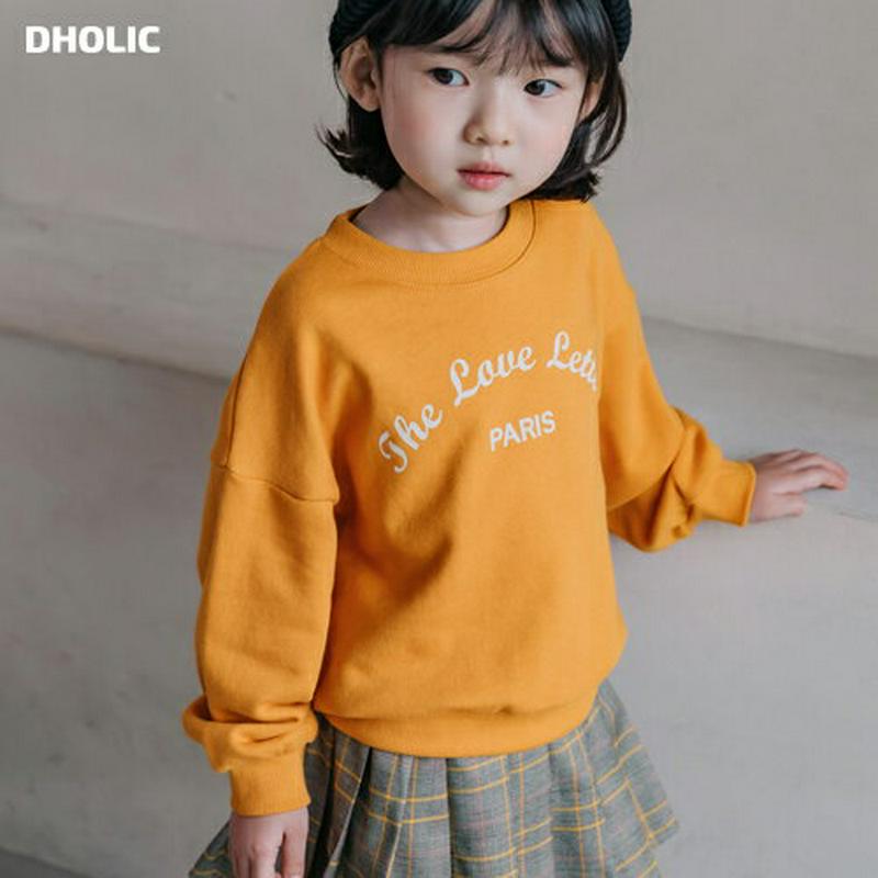【新作10%OFF】LOVEレタリングスウェット・u05000 キッズ【3~8才】【tops】【トップス スウェット レタリング