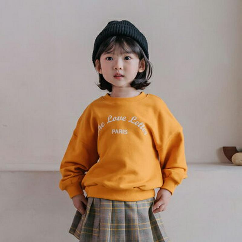 【新作10%OFF】LOVEレタリングスウェット・u05000 キッズ【3~8才】【tops】【トップス スウェット レタリング