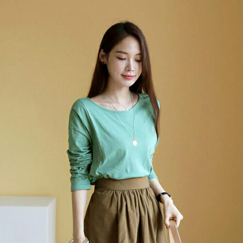 【新作10%OFF】サイドタックTシャツ・全3色・b63647 レディース【tops】【韓国 ファッション トップス Tシャツ 