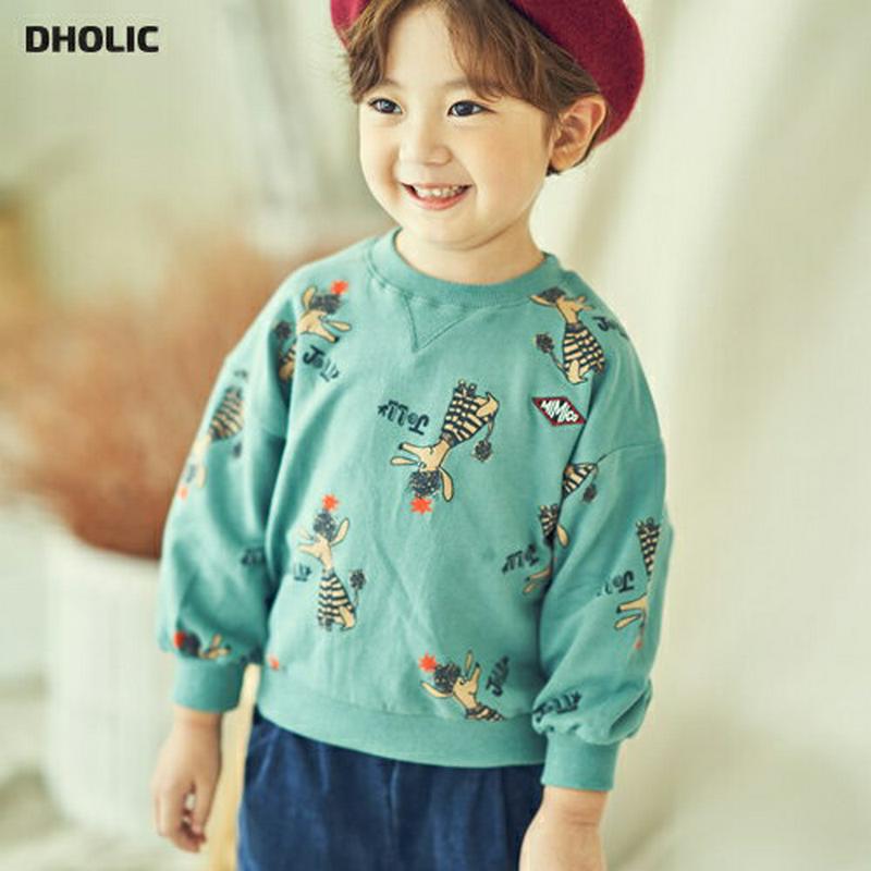 【新作10%OFF】ドッグプリントスウェット・u04964 キッズ【3~8才】【tops】【トップス スウェット プリント いぬ