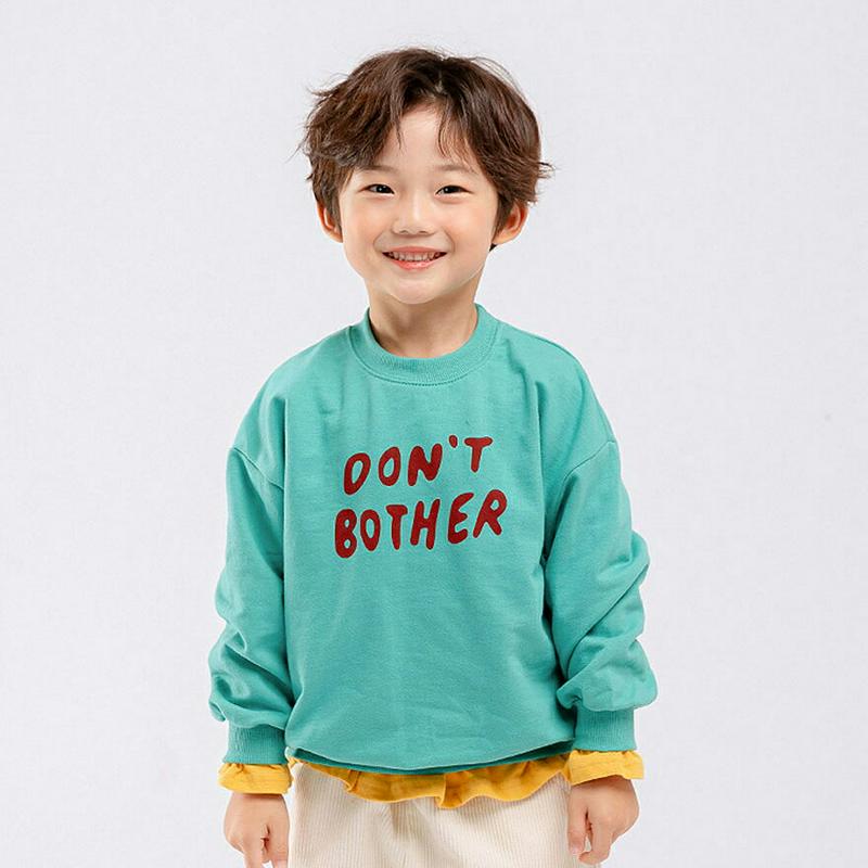 【新作10%OFF】DONTレタリングスウェット・u04928 キッズ【3~8才】【tops】【トップス スウェット 長袖 ロゴ