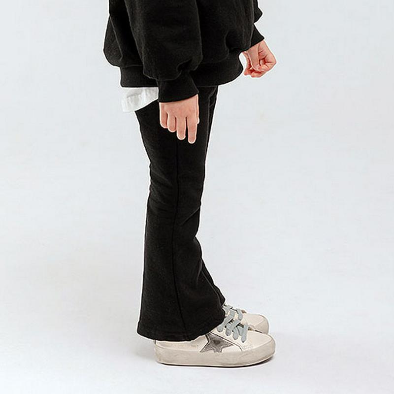 【新作10%OFF】ブーツカットパンツ・u04926 キッズ【3~8才】【pt】【パンツ ズボン ボトムス ブーツカット 単色 