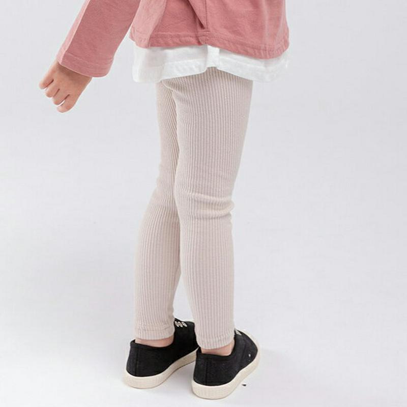 【新作10%OFF】5COLORSリブレギンス・u04927 キッズ【3~8才】【pt】【パンツ ズボン ボトムス レギンス リ