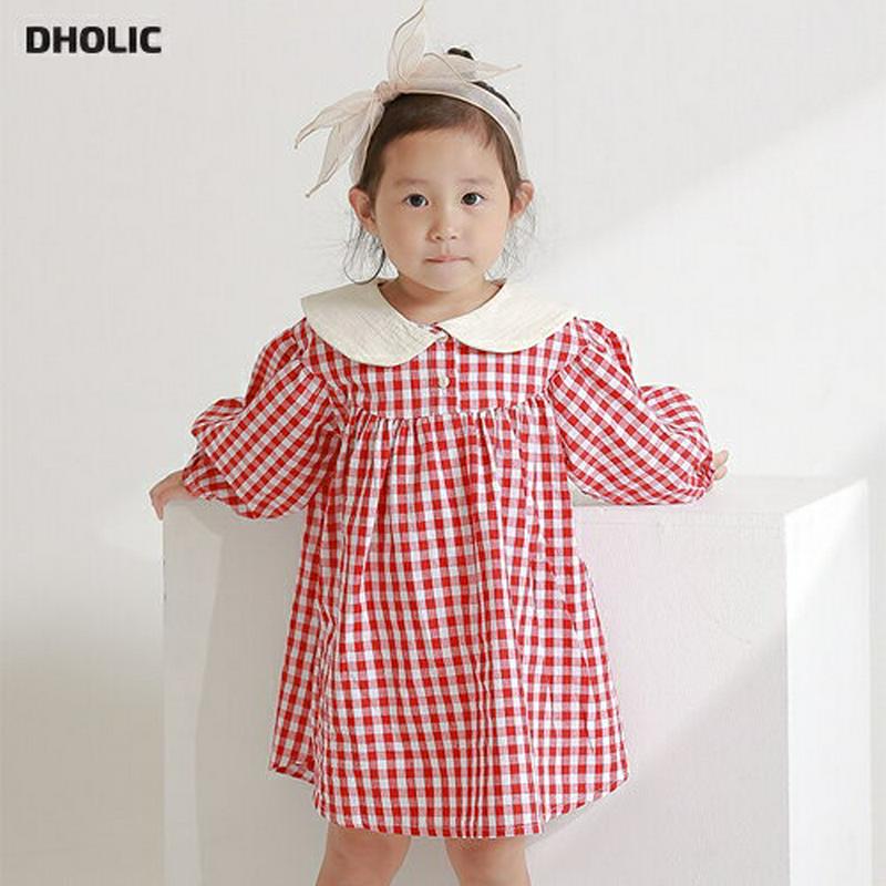 【新作10%OFF】ラビットラウンドカラーワンピース・u04984 キッズ【3~8才】【ops】【ワンピース ミニ ミニワンピー