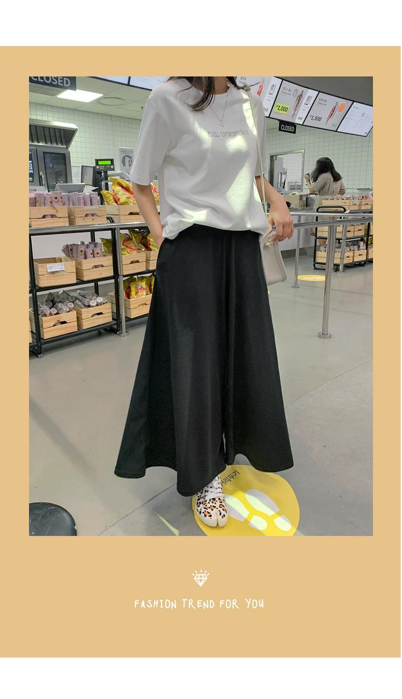 レタード入りハーフスリーブTシャツ