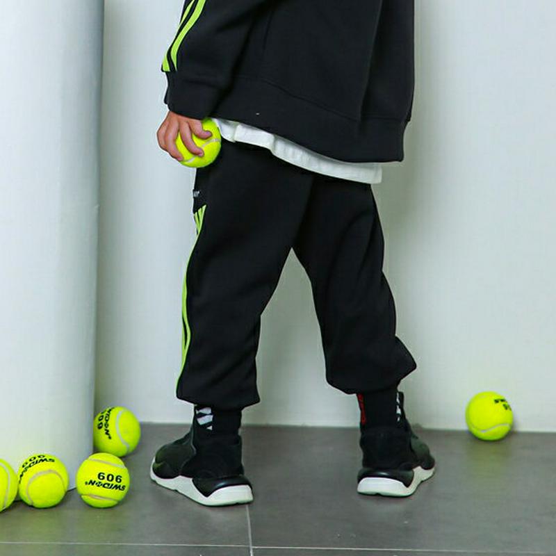 【新作10%OFF】トリプルライントレーニングパンツ・u05022 キッズ【3~8才】【pt】【ボトムズ パンツ ズボン ロング