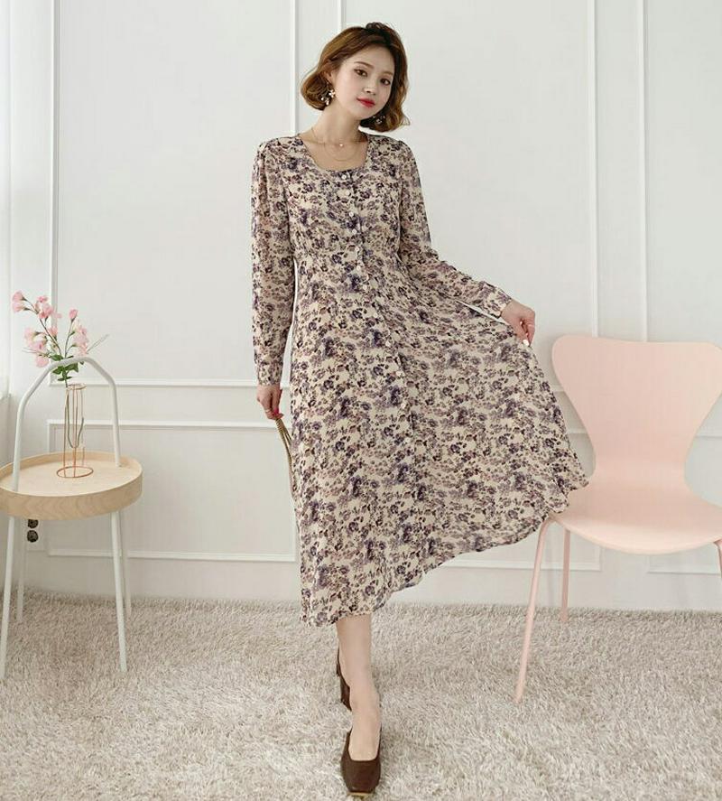 【全商品10%OFF】スクエアフローラルワンピース・全3色・t60797 レディース【ops】【韓国 ファッション ワンピース 