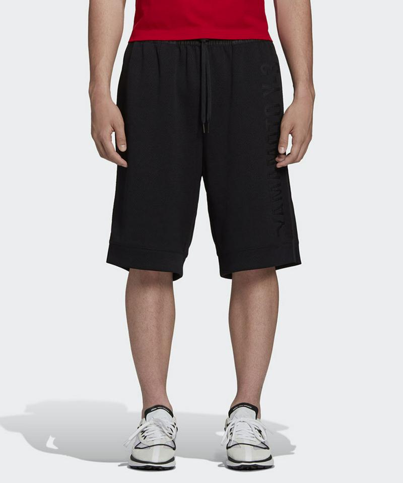 【最終値下げ】Y-3 ワイスリー メンズ ショーツ Y-3U CH2 GFX MESH SHORTS GK4353 ブラック パンツ ロゴ adidas yohji yamamoto 送料無料