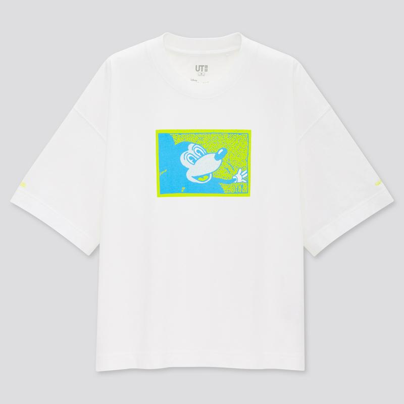 ミッキーマウス × キース・へリング UT グラフィックTシャツ（半袖・オーバーサイズフィット）