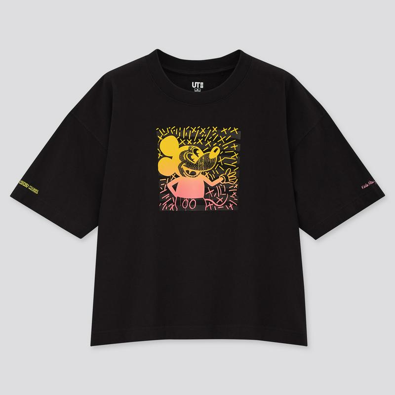ミッキーマウス × キース・へリング UT グラフィックTシャツ（半袖・オーバーサイズフィット）