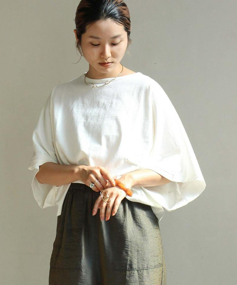 18.5/-ジンバブエ天竺　キモノスリーブTシャツ（nitca）
