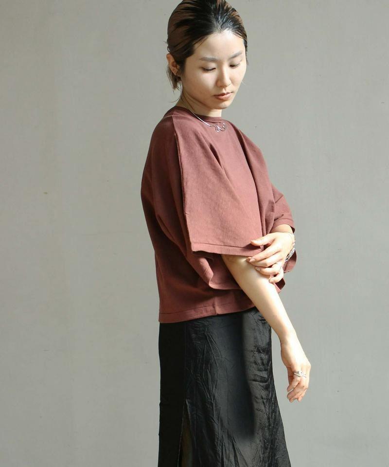 18.5/-ジンバブエ天竺　キモノスリーブTシャツ（nitca）