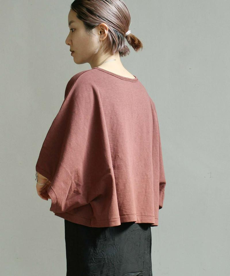 18.5/-ジンバブエ天竺　キモノスリーブTシャツ（nitca）