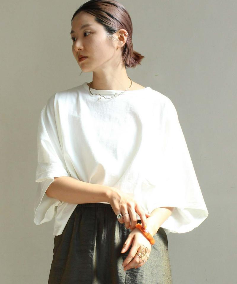 18.5/-ジンバブエ天竺　キモノスリーブTシャツ（nitca）