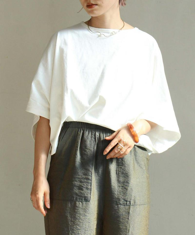 18.5/-ジンバブエ天竺　キモノスリーブTシャツ（nitca）