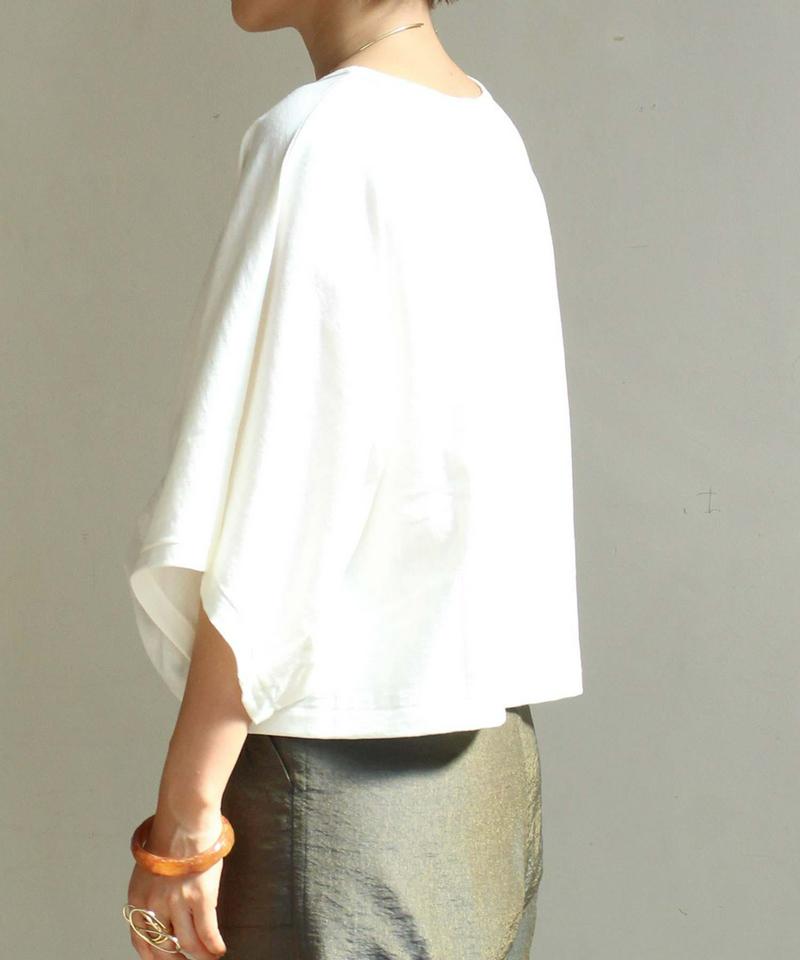 18.5/-ジンバブエ天竺　キモノスリーブTシャツ（nitca）