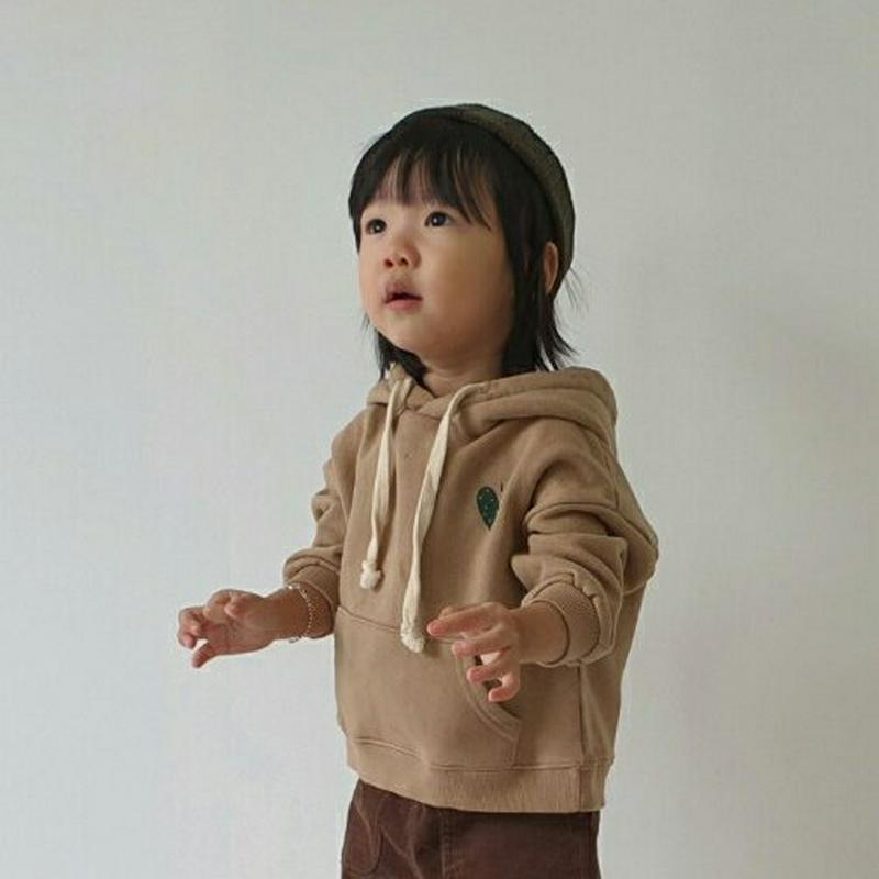 【新作10%OFF】ハートポイントマフポケットフーディ・u05189 キッズ【3~8才】【tops】【トップス フーディ マフポ