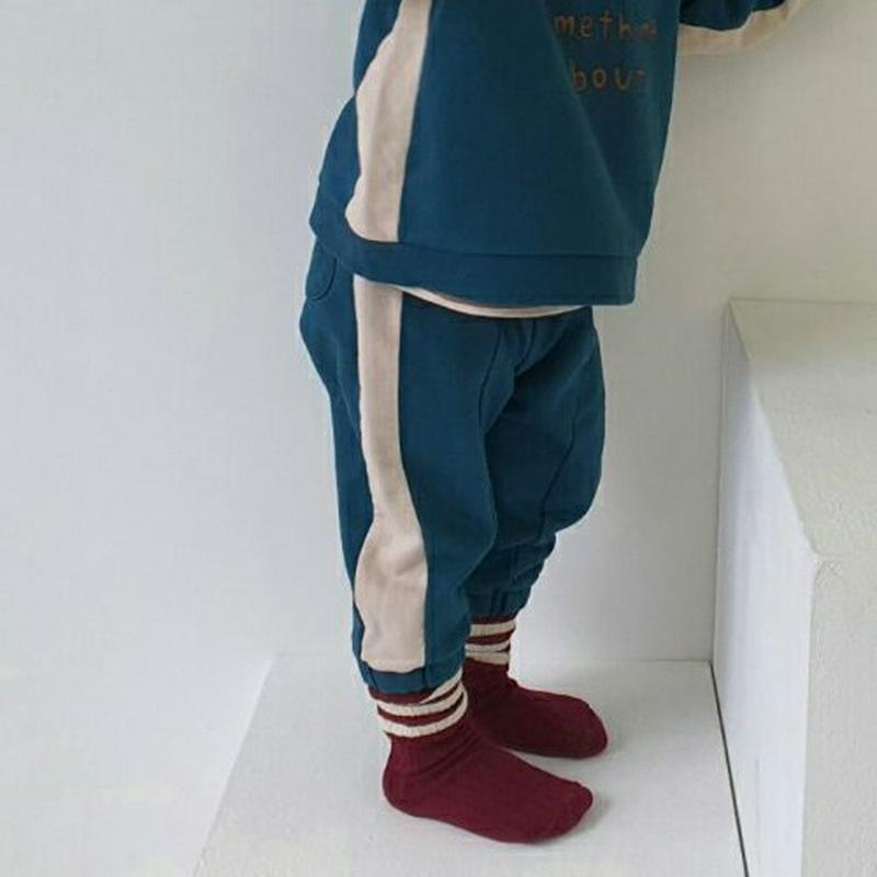 【新作10%OFF】サイドラインジョガーパンツ・u05197 キッズ【3~8才】【pt】【ボトムズ パンツ ズボン ロングパンツ